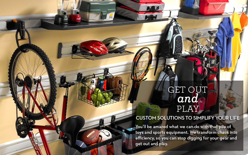 Wall Mounted Hooks, Baskets and Bins