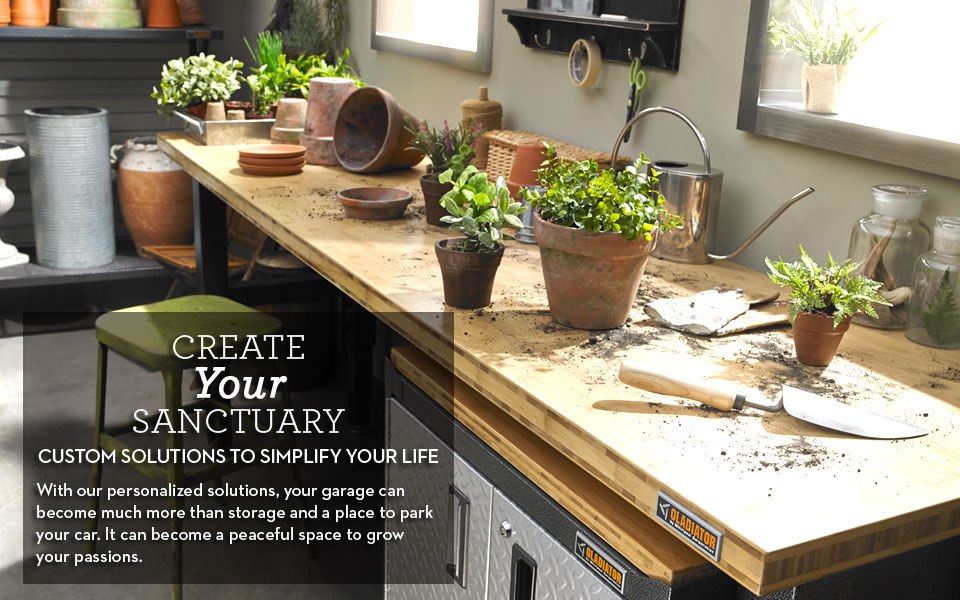 Garage and Gardening Work Surfaces
